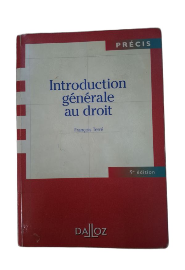 Introduction générale au droit